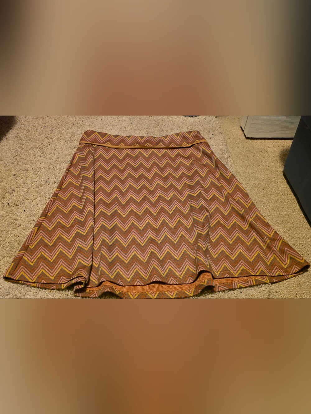 4/$67 Deal! Vintage Ariella Chevron  Skirt